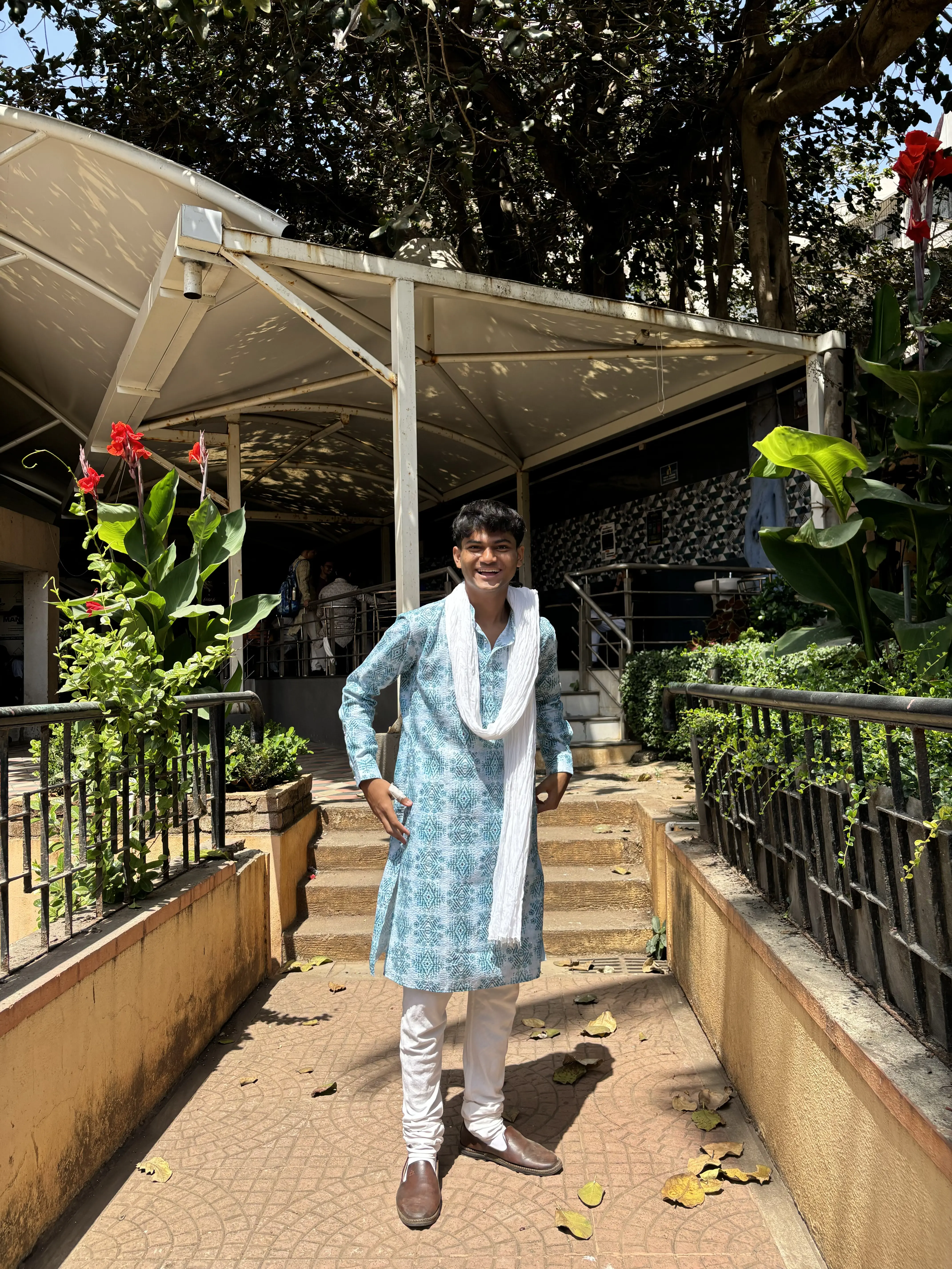 Portrait of Branch Mathew, PR Head, FRCRCE Student Council