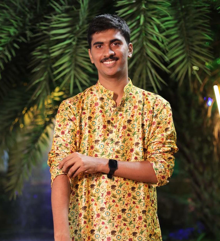 Portrait of Dhruv Mahale, Boys Sports Secretary, FRCRCE Student Council